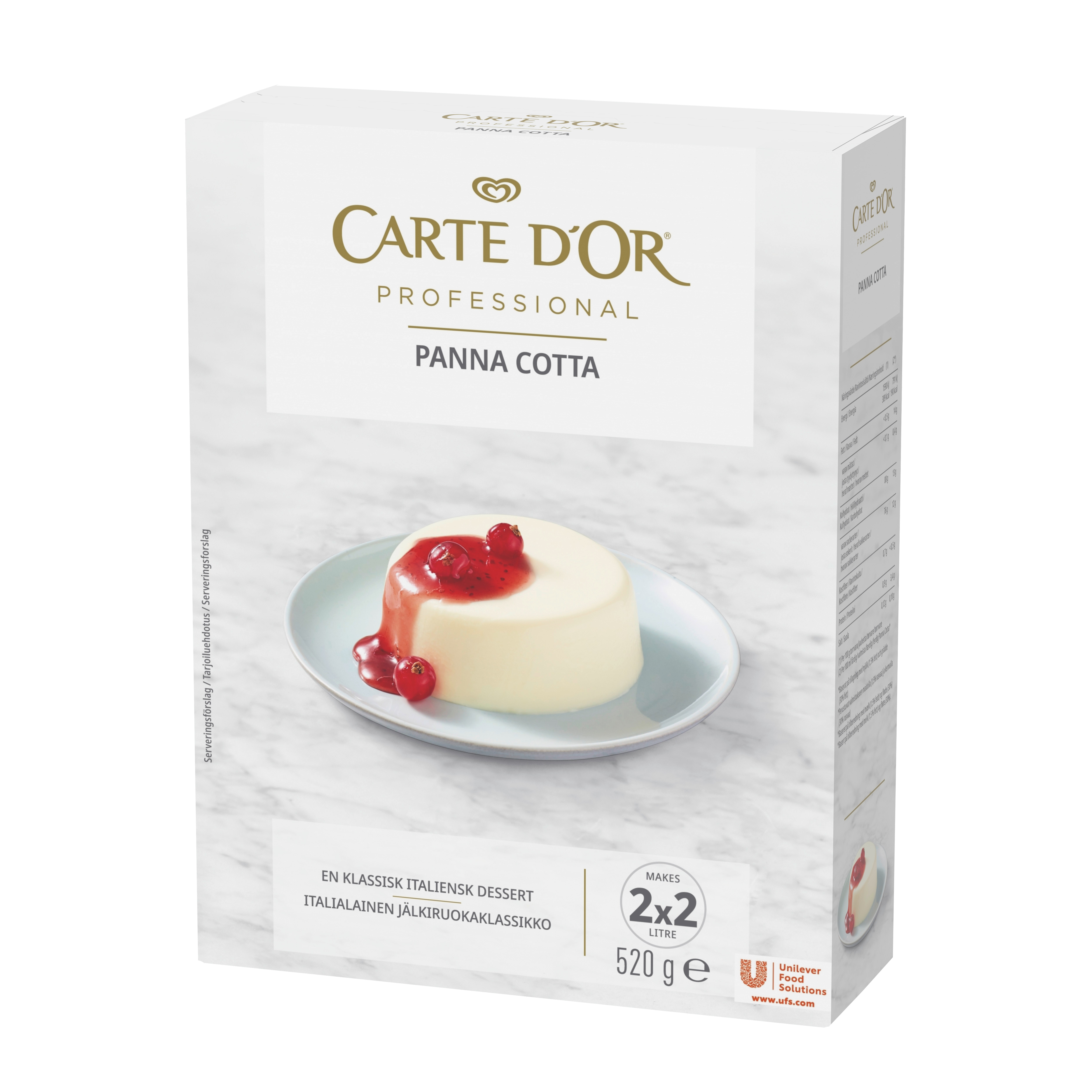 CARTE D'OR Panna Cotta 2 x 0,26 kg